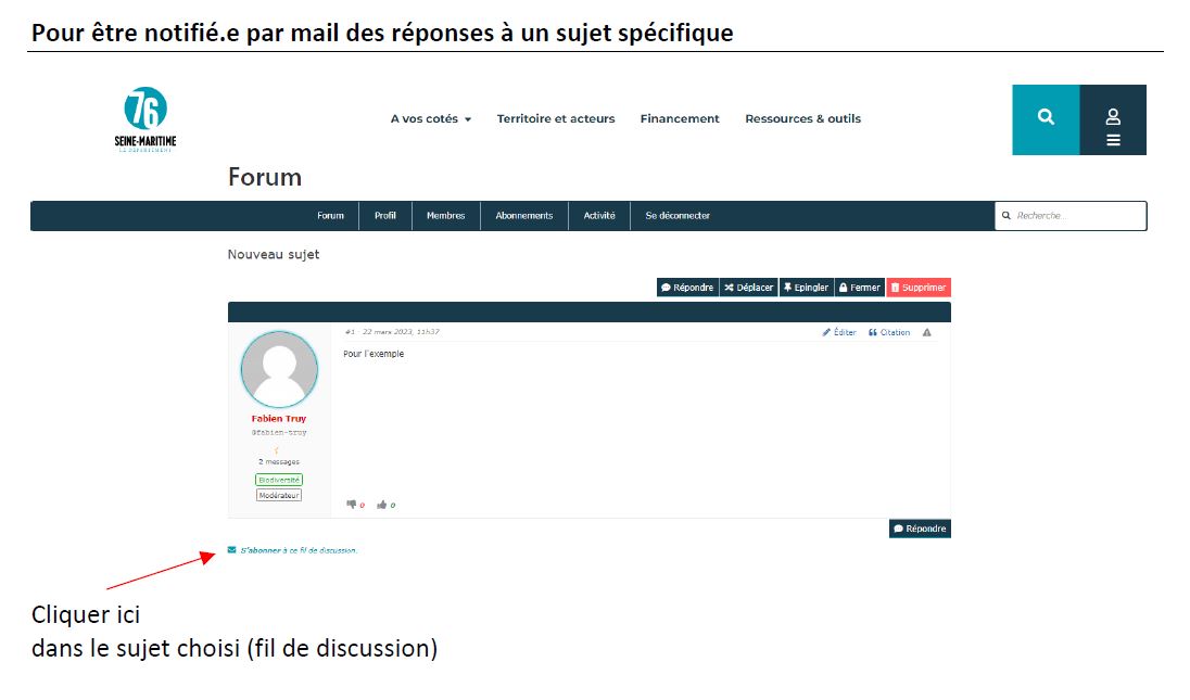 Abonnement sujet forum 3